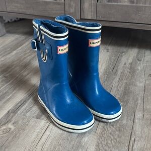 Hunter Kids Classic Blue Rain Boots